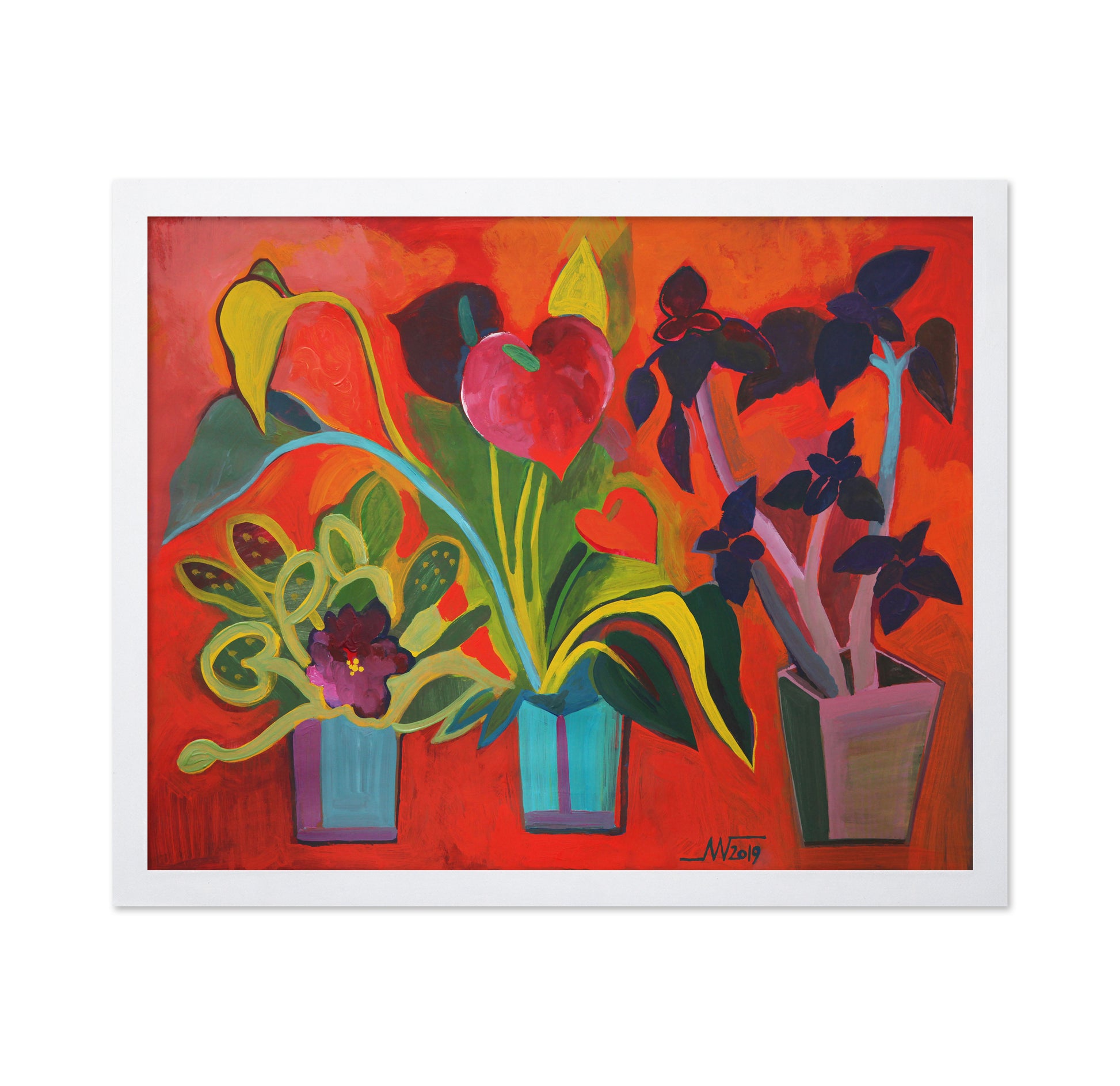 Vibrant Potted Plants