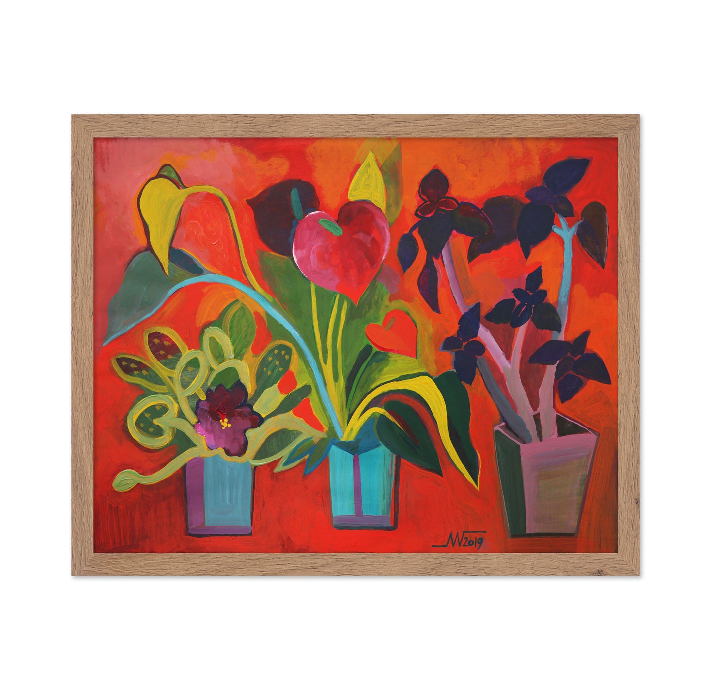 Vibrant Potted Plants