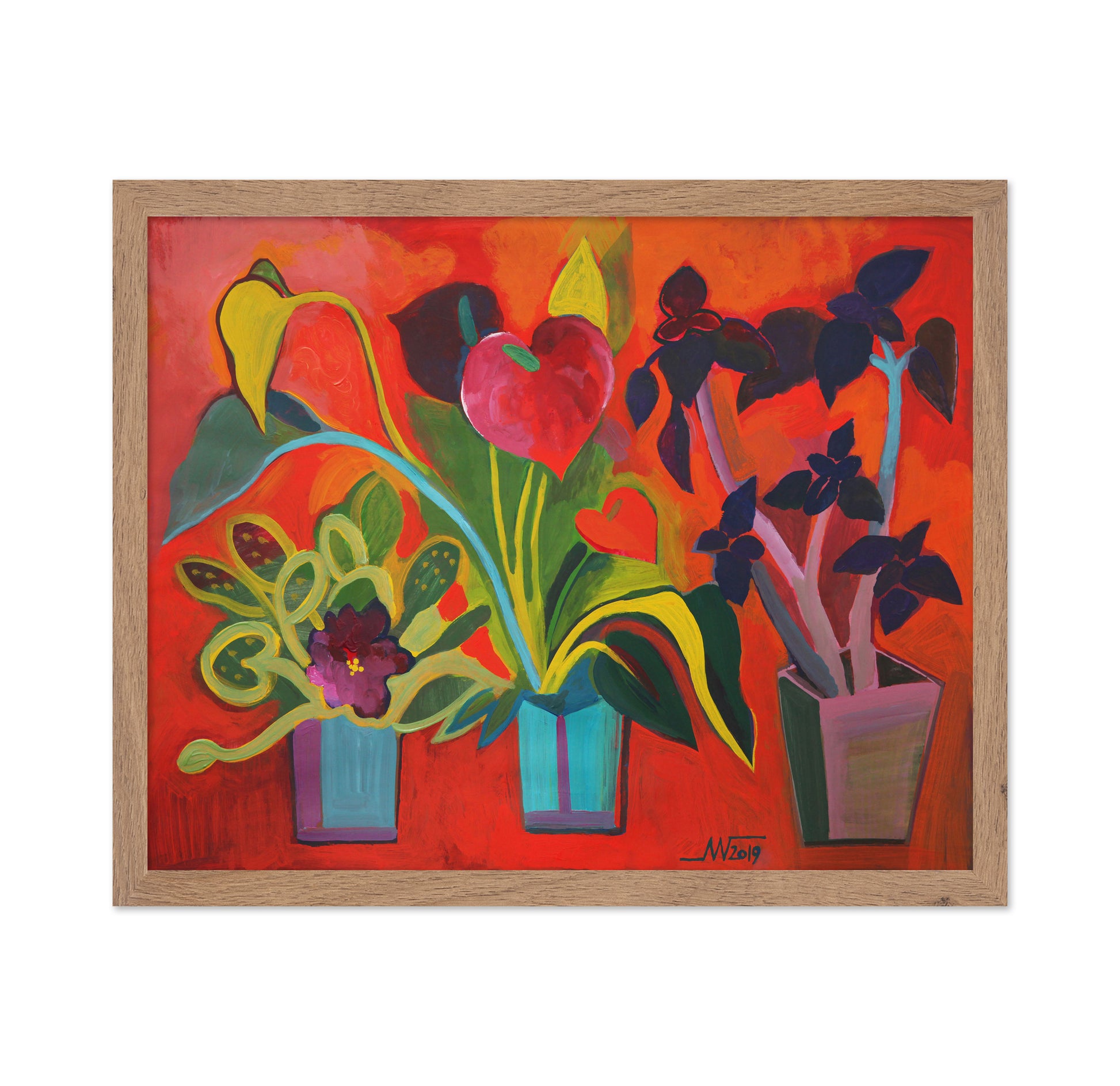 Vibrant Potted Plants
