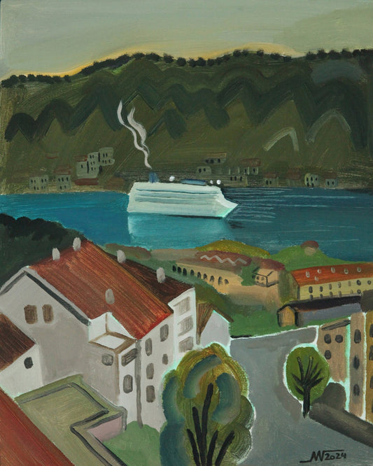 Coastal Town Cruise View