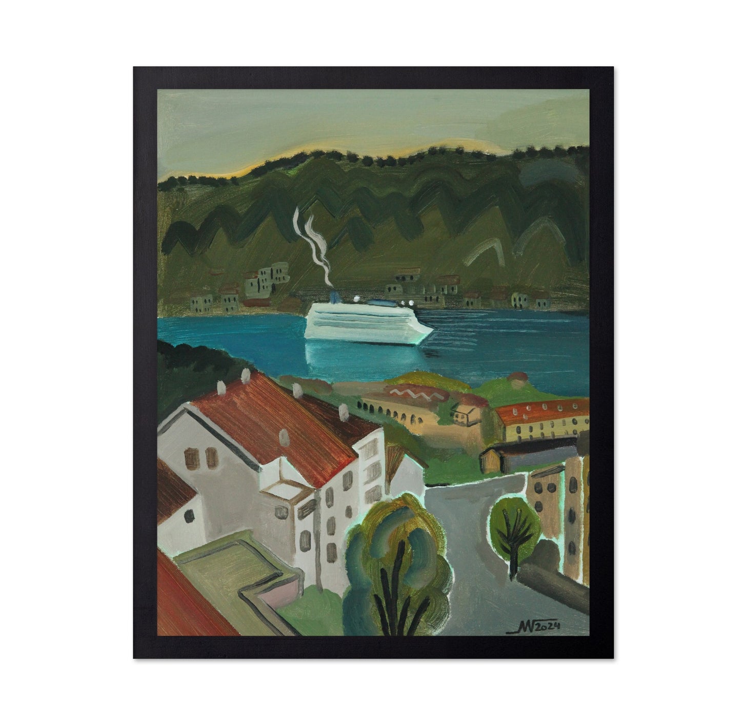 Coastal Town Cruise View