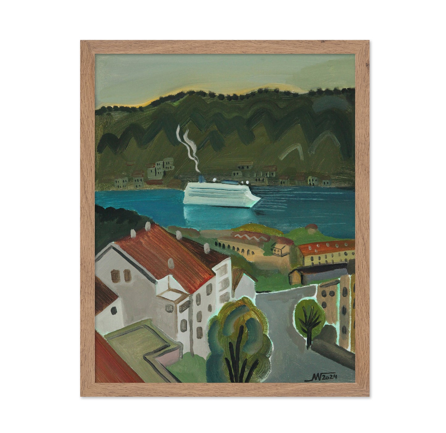Coastal Town Cruise View