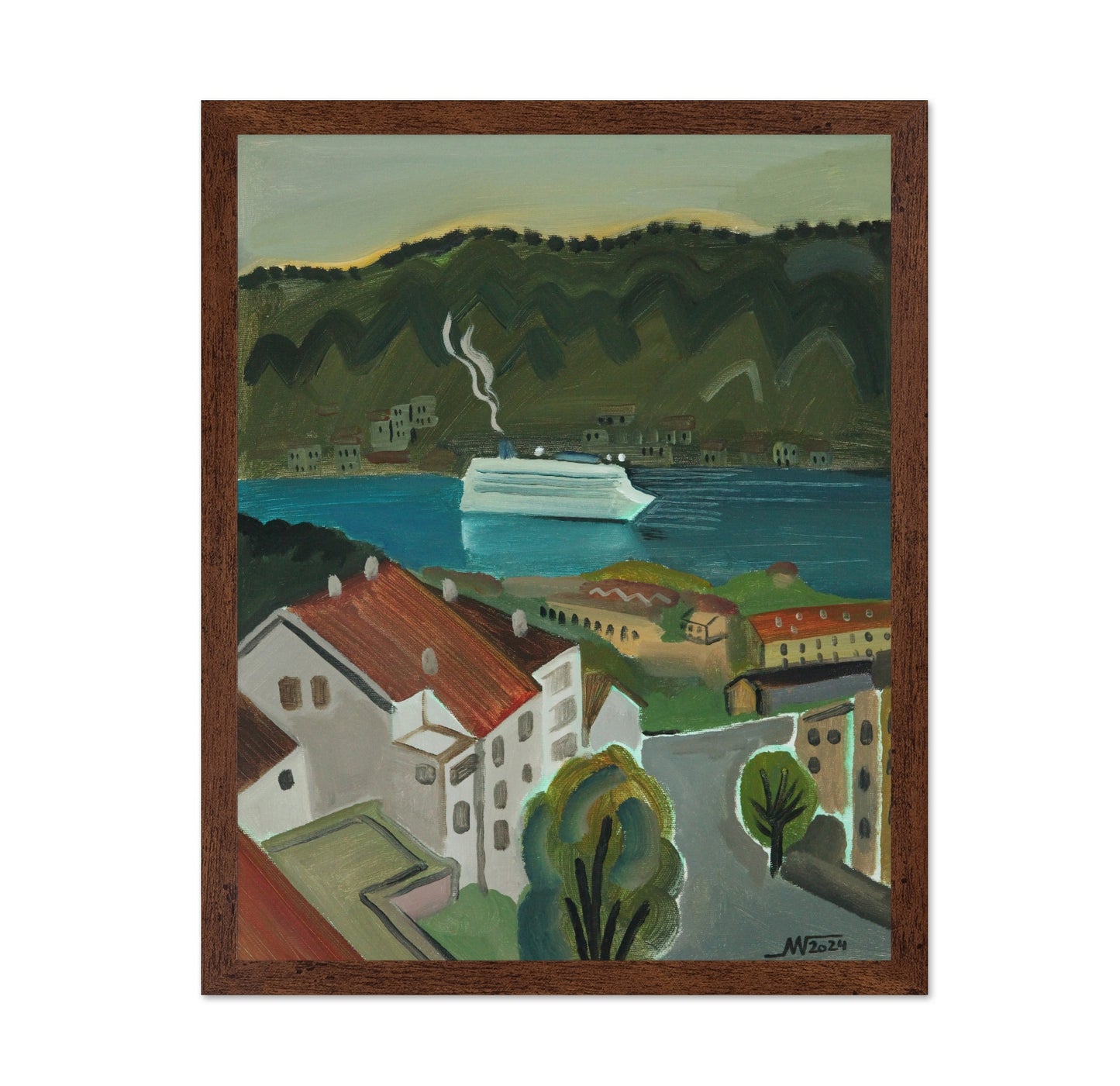 Coastal Town Cruise View