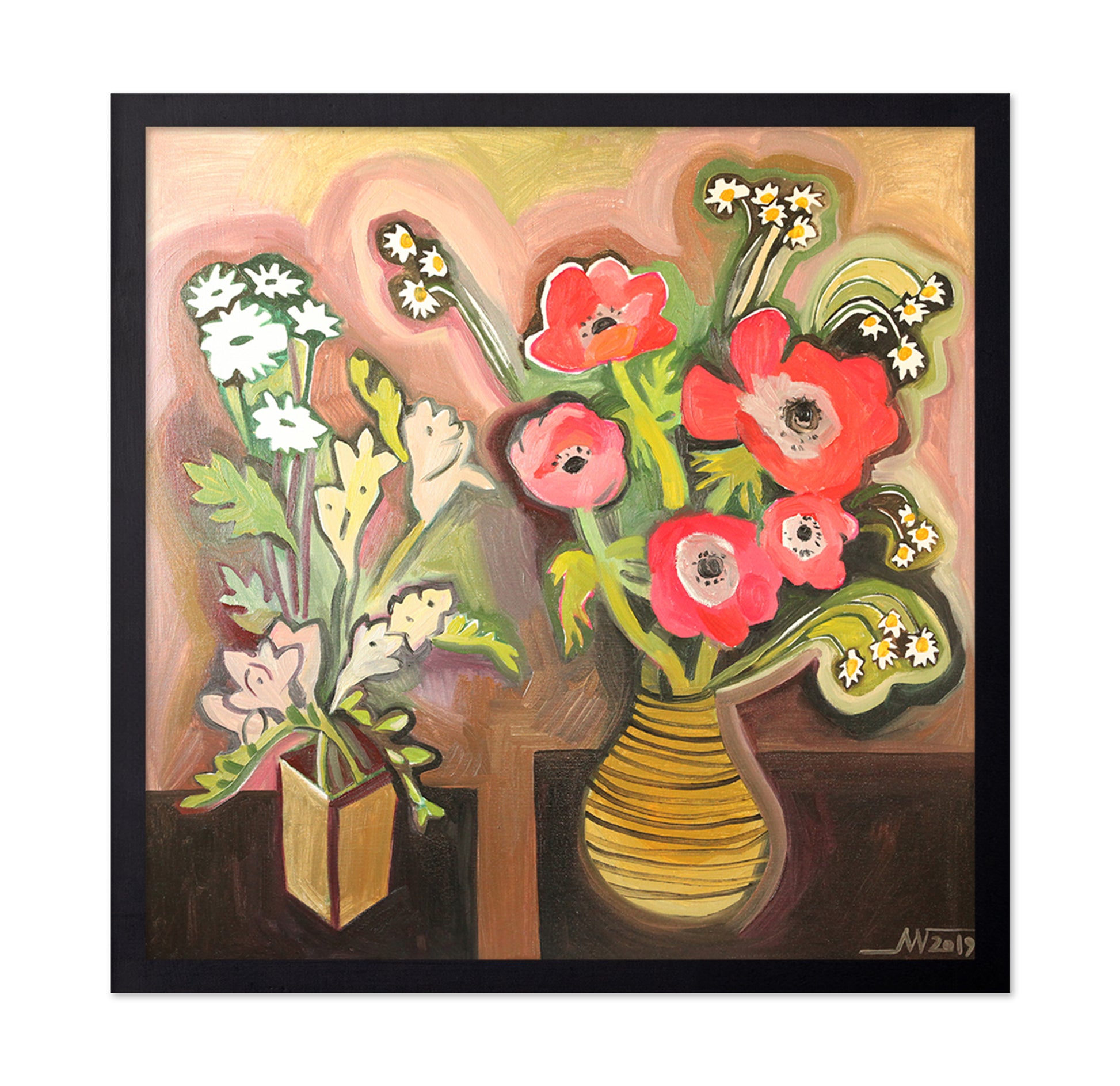 Floral Still Life Duo