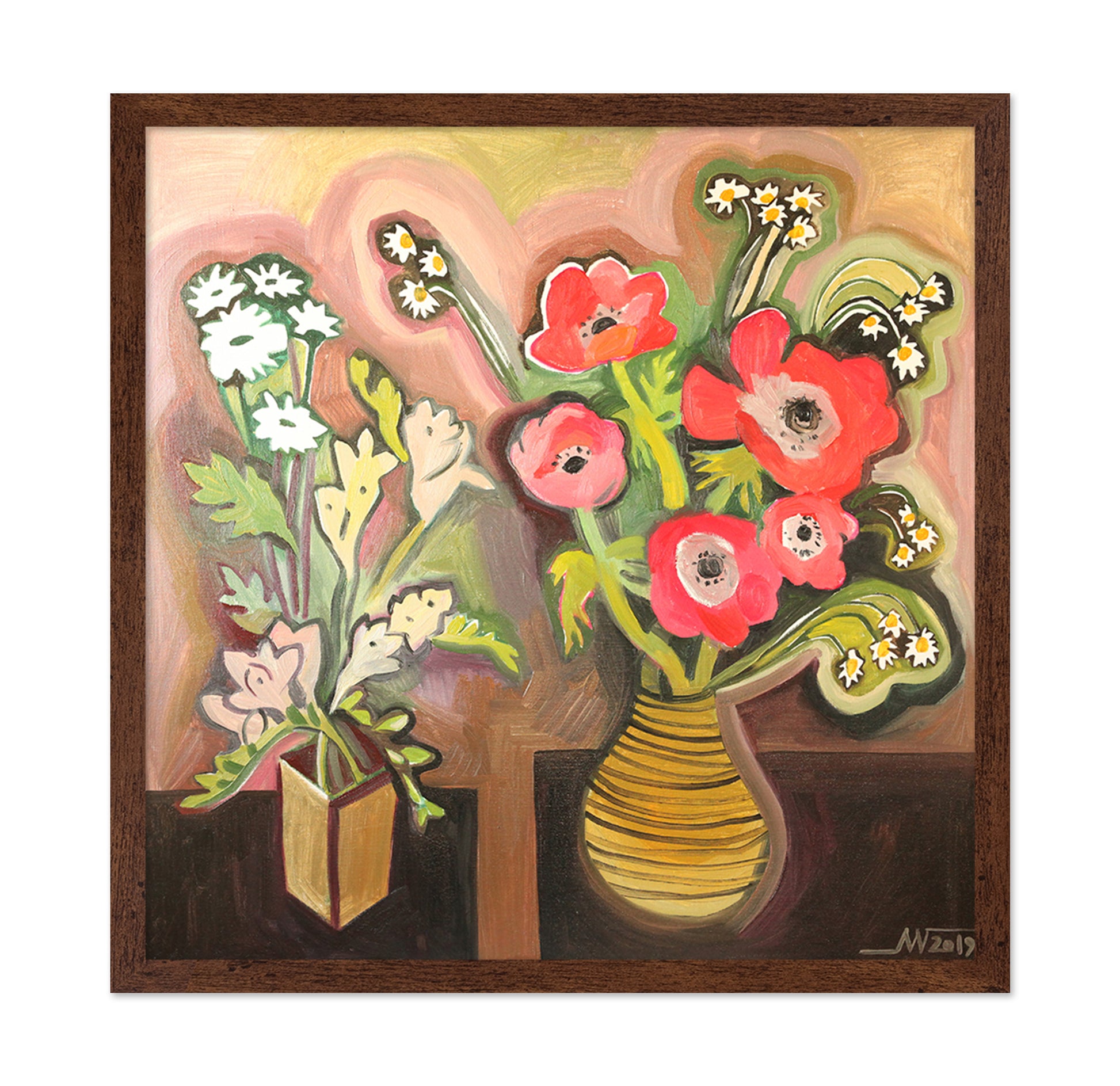 Floral Still Life Duo
