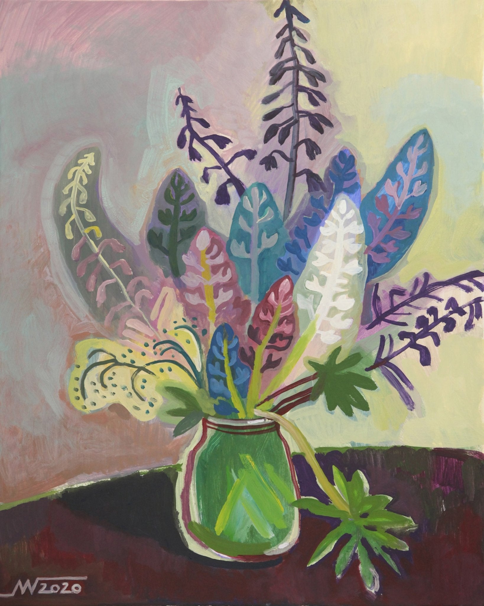 Colorful Lupine Bouquet