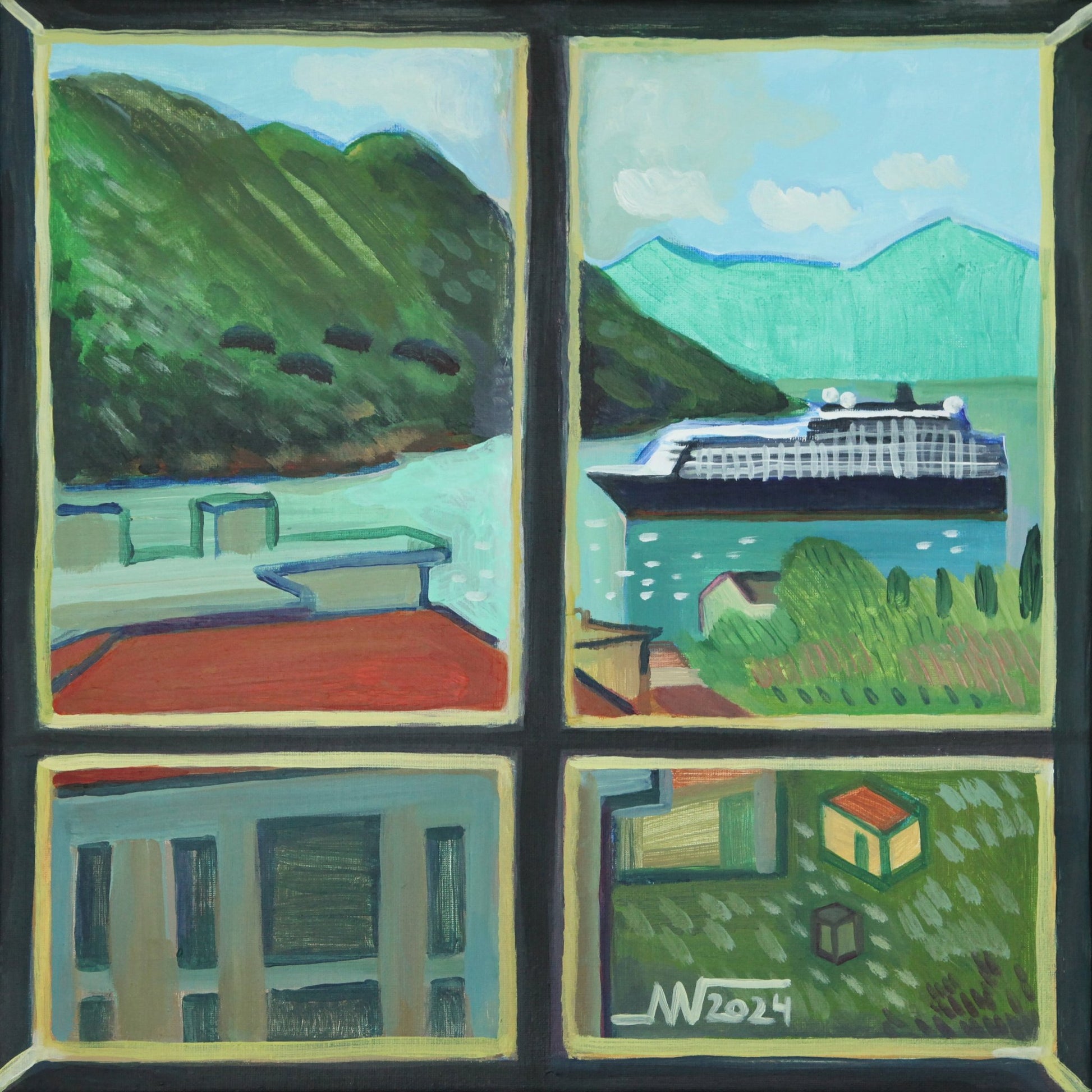 Window Coastal View No1