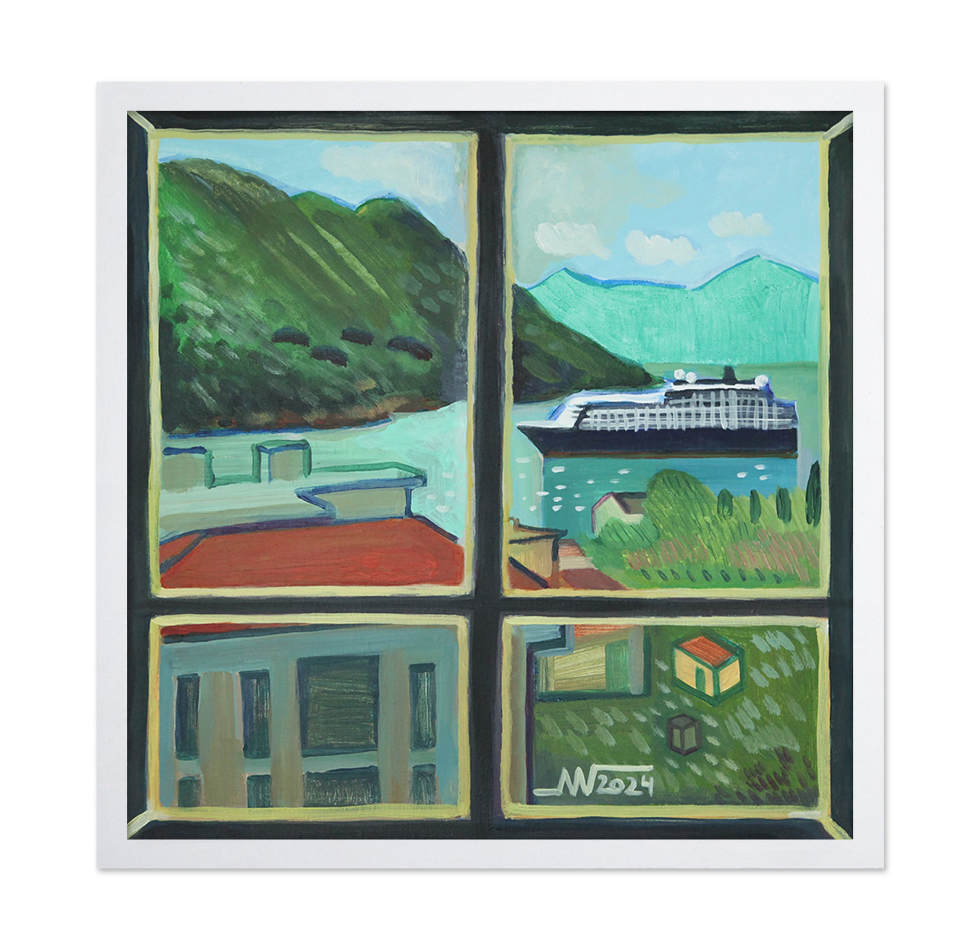 Window Coastal View No1