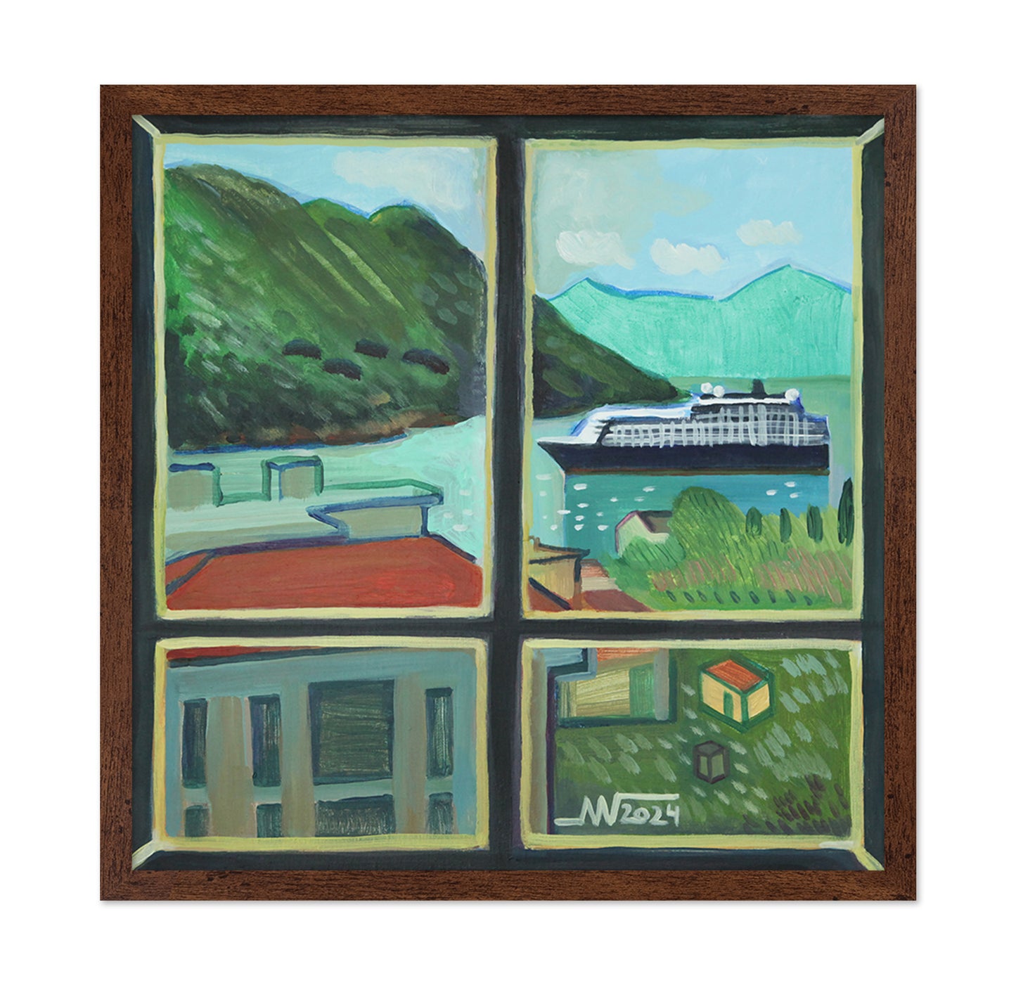 Window Coastal View No1