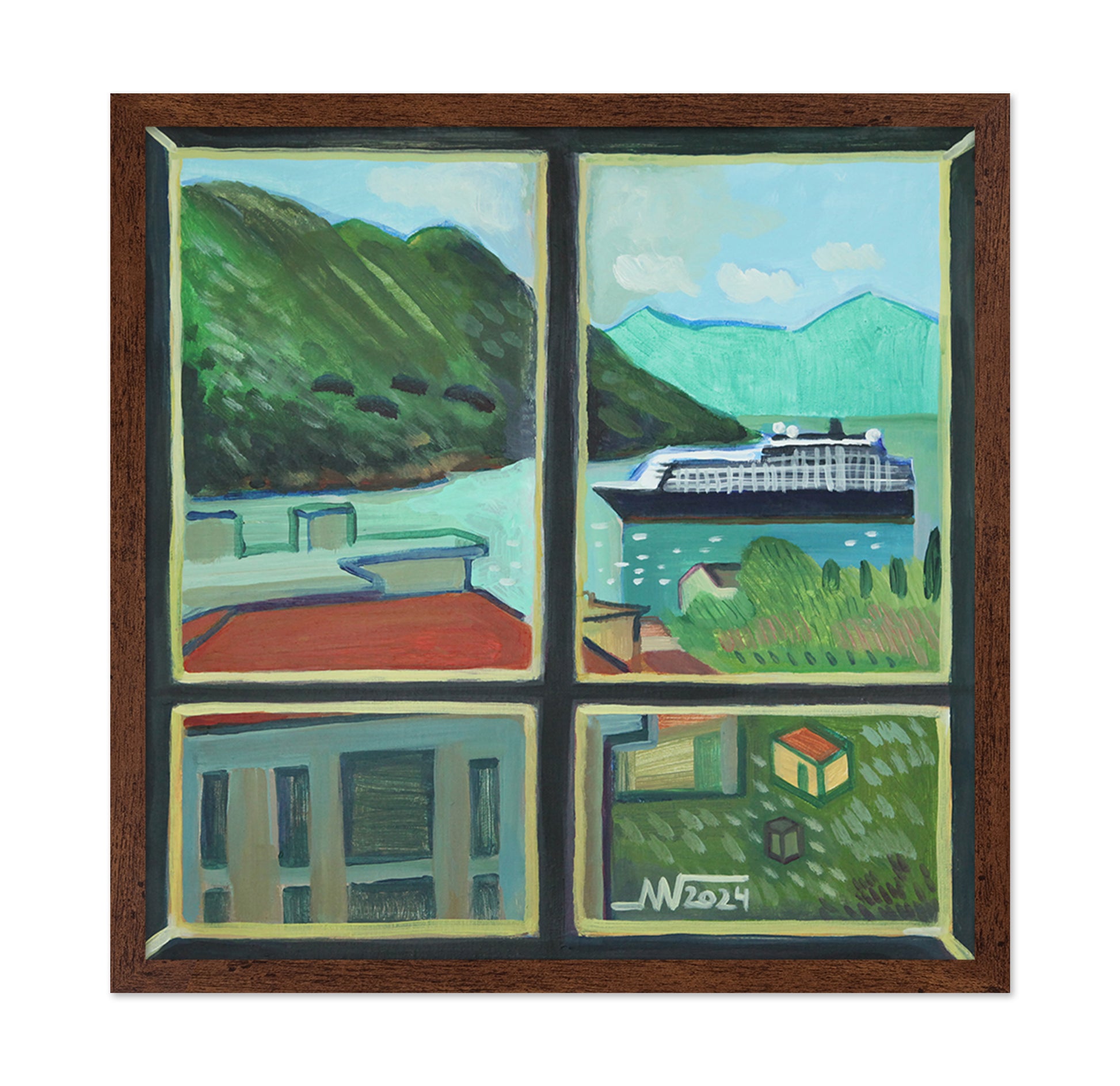 Window Coastal View No1