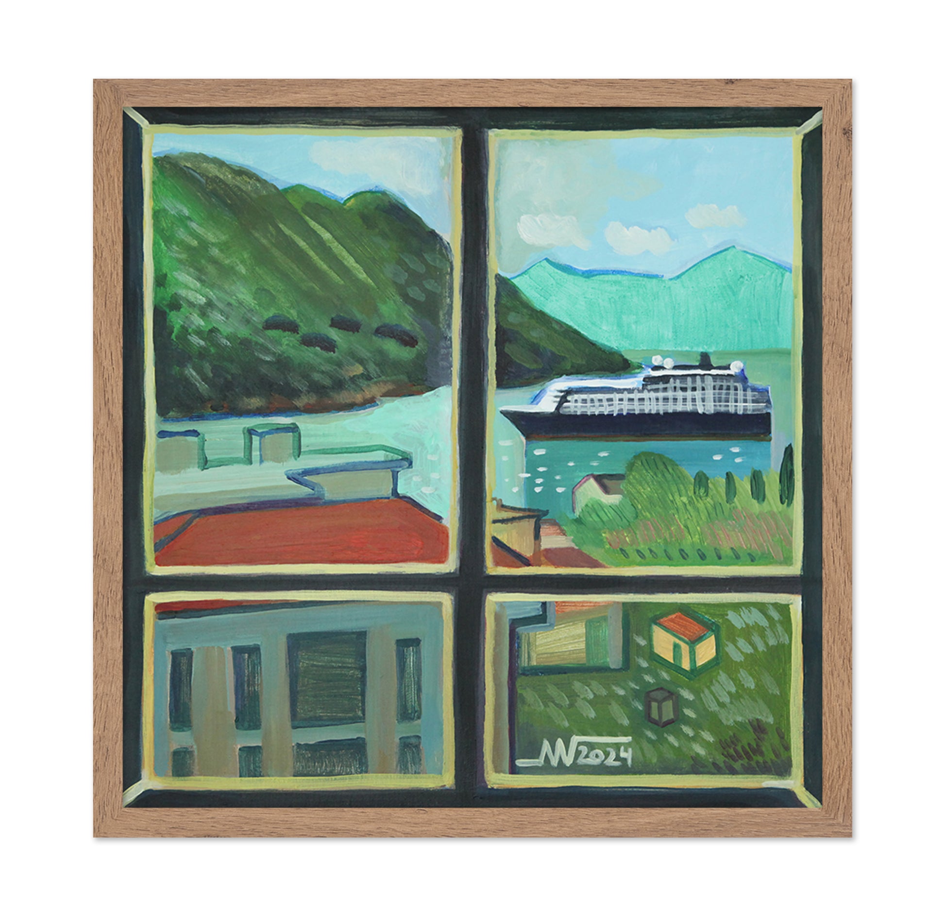 Window Coastal View No1