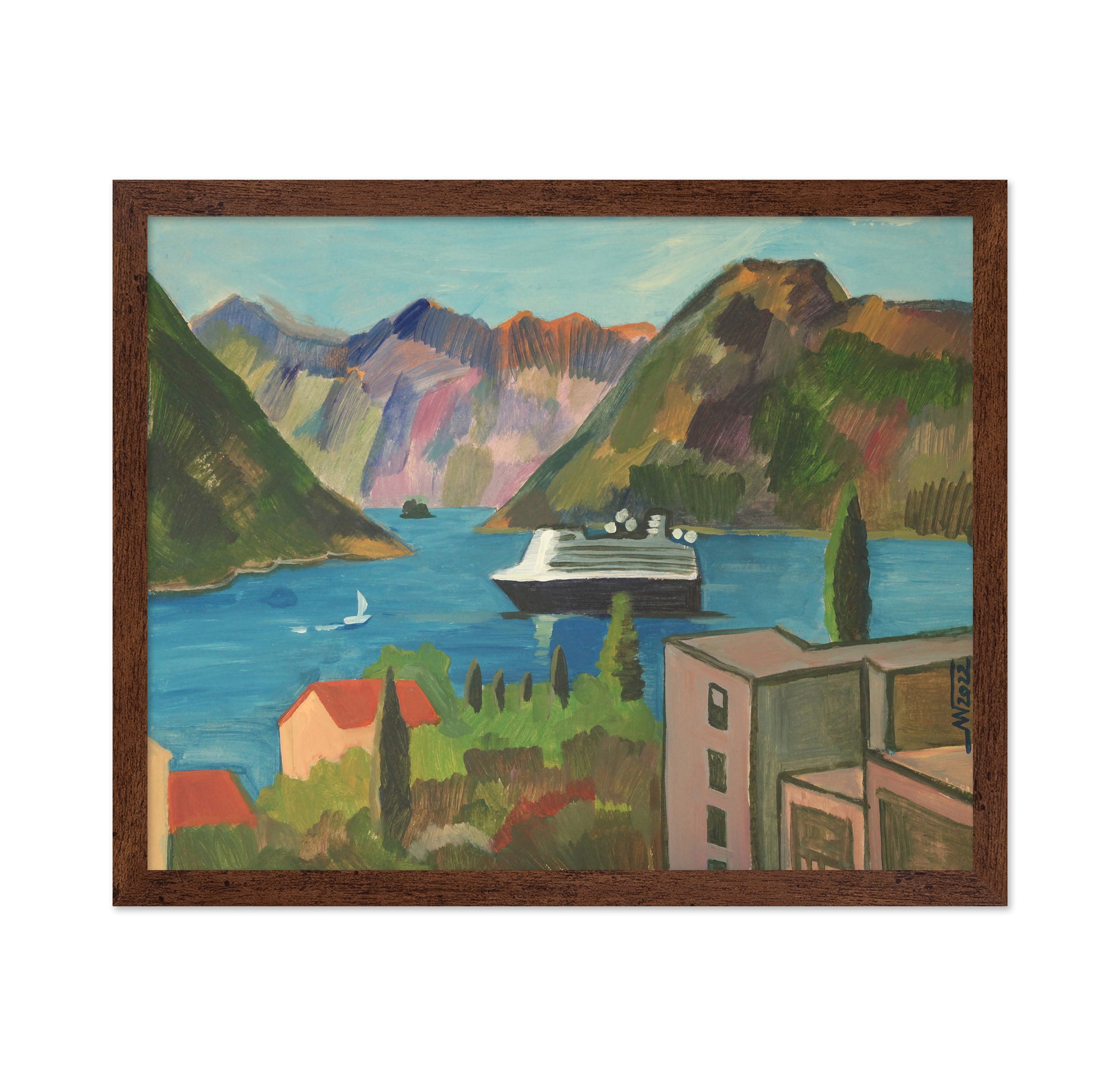 Coastal Mountain View No1