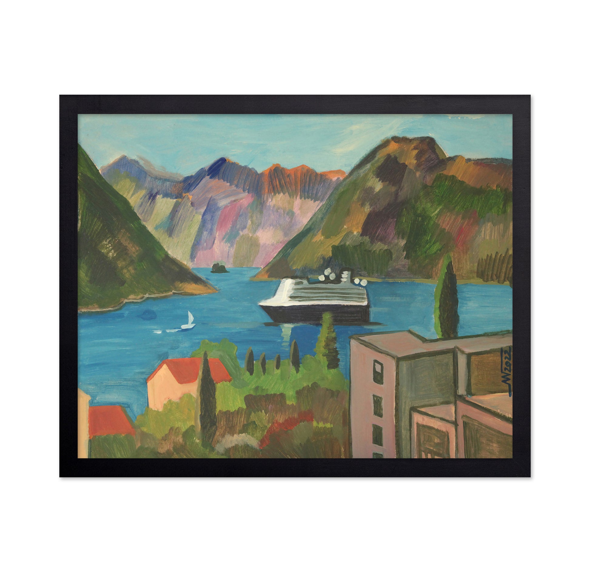 Coastal Mountain View No1