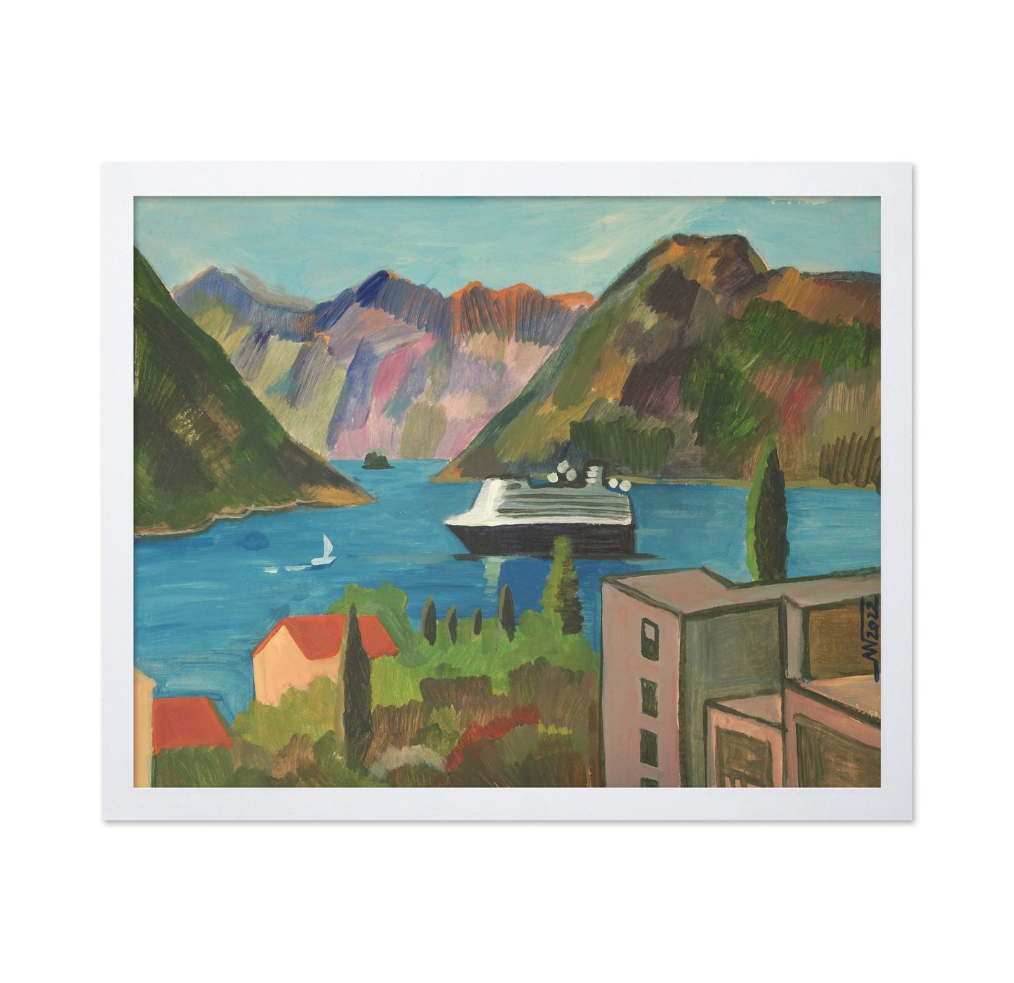 Coastal Mountain View No1