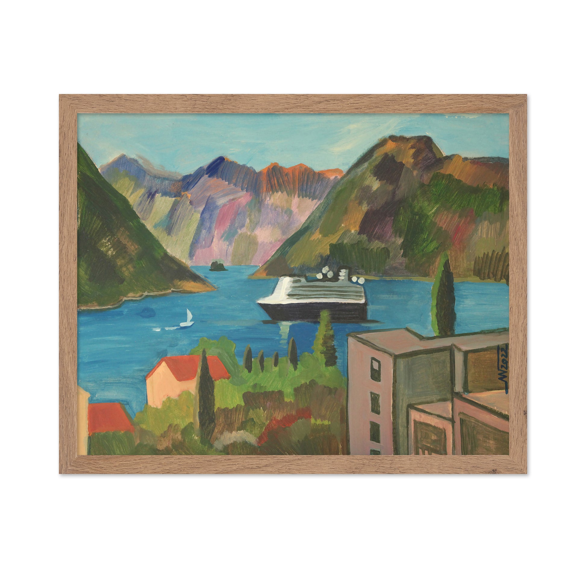 Coastal Mountain View No1