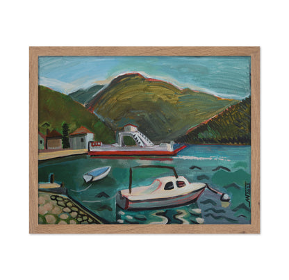 Harbor Boats Scene No1