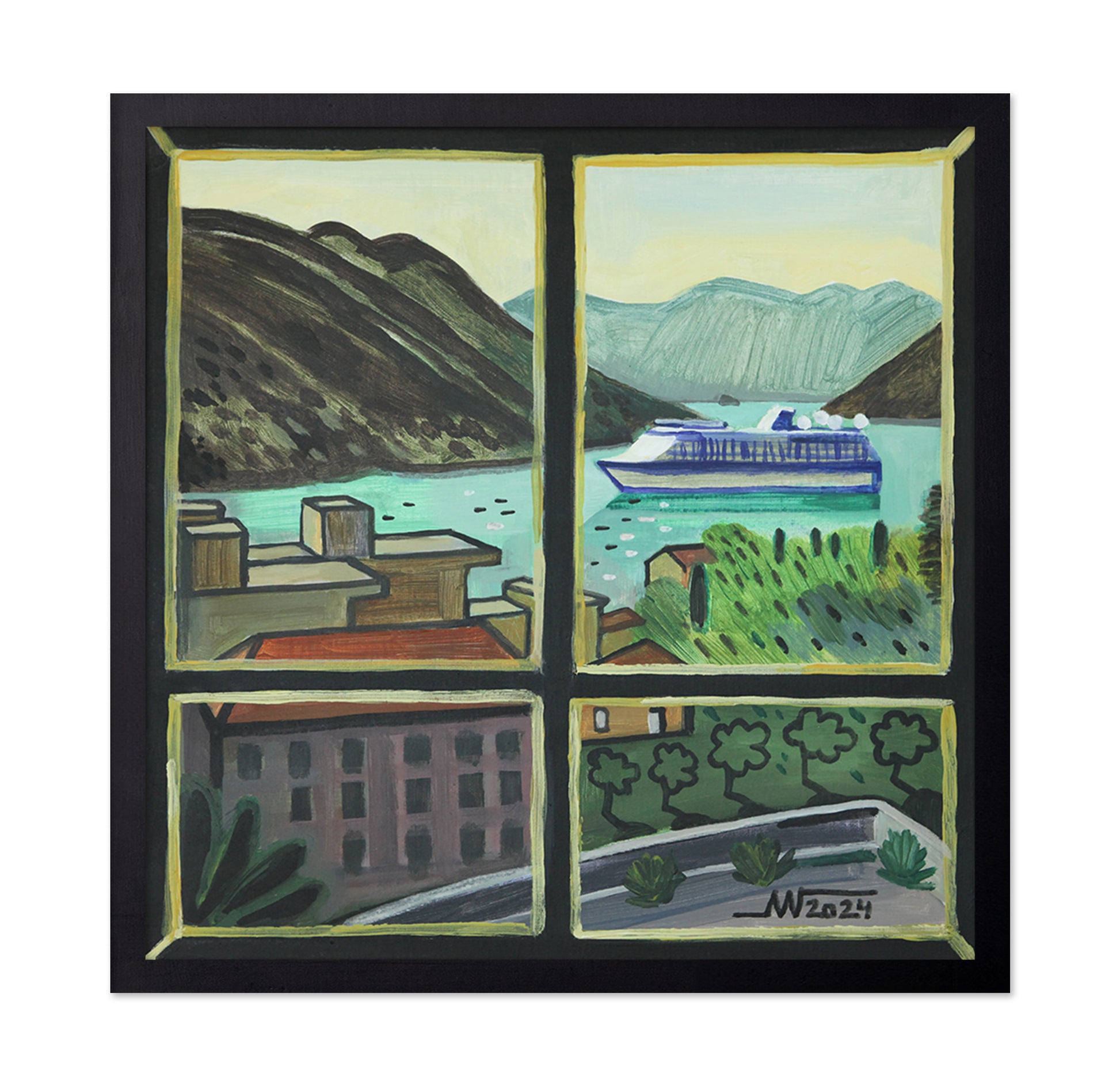 Window Coastal View No2