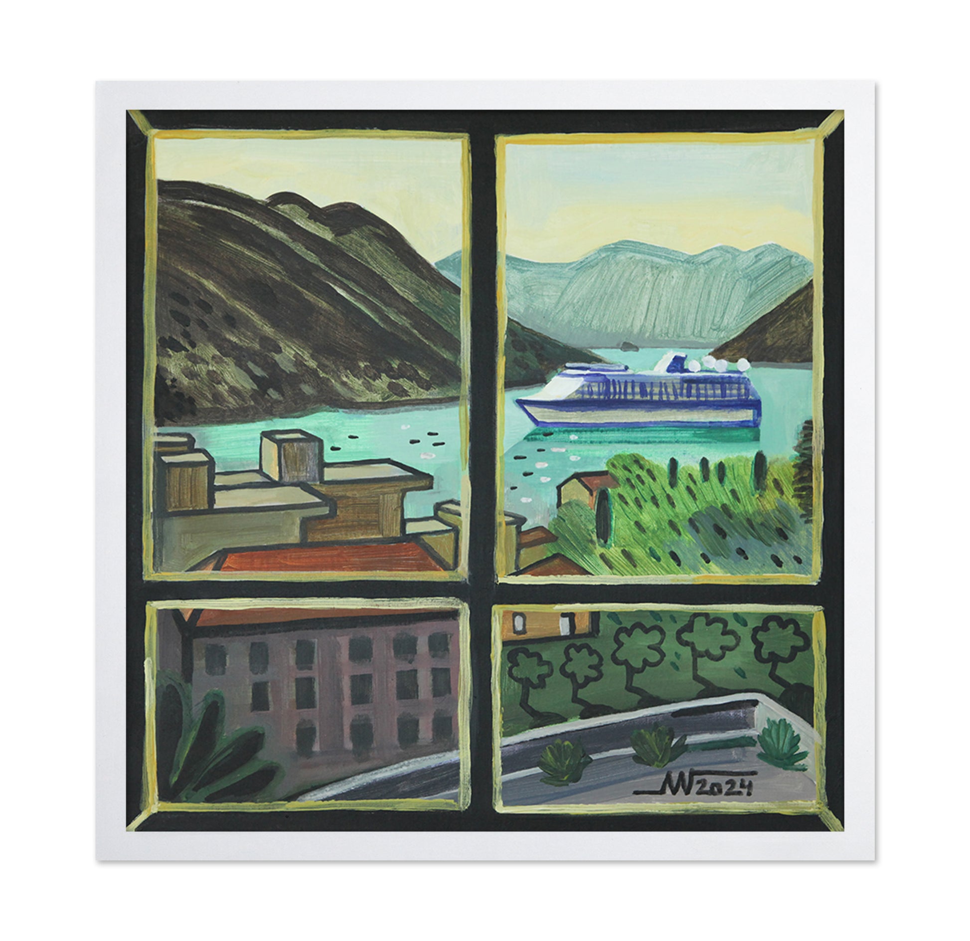 Window Coastal View No2
