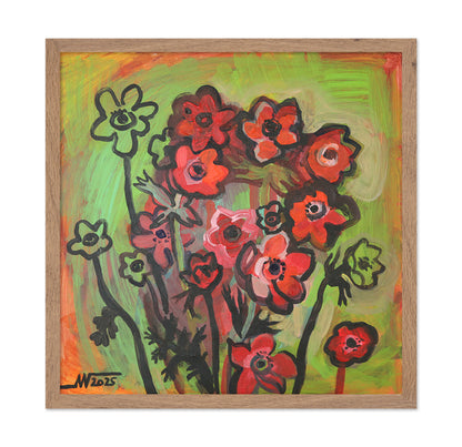Red Anemone Flowers