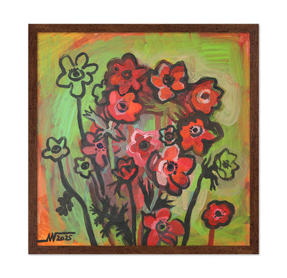 Red Anemone Flowers