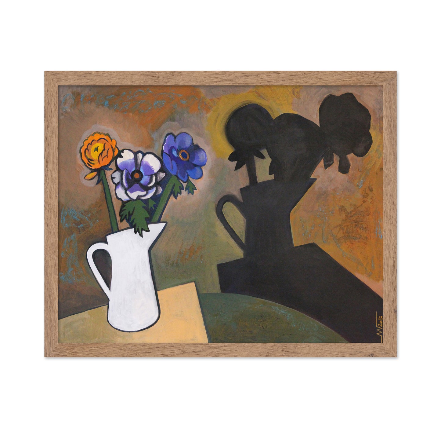 Floral Shadow Still