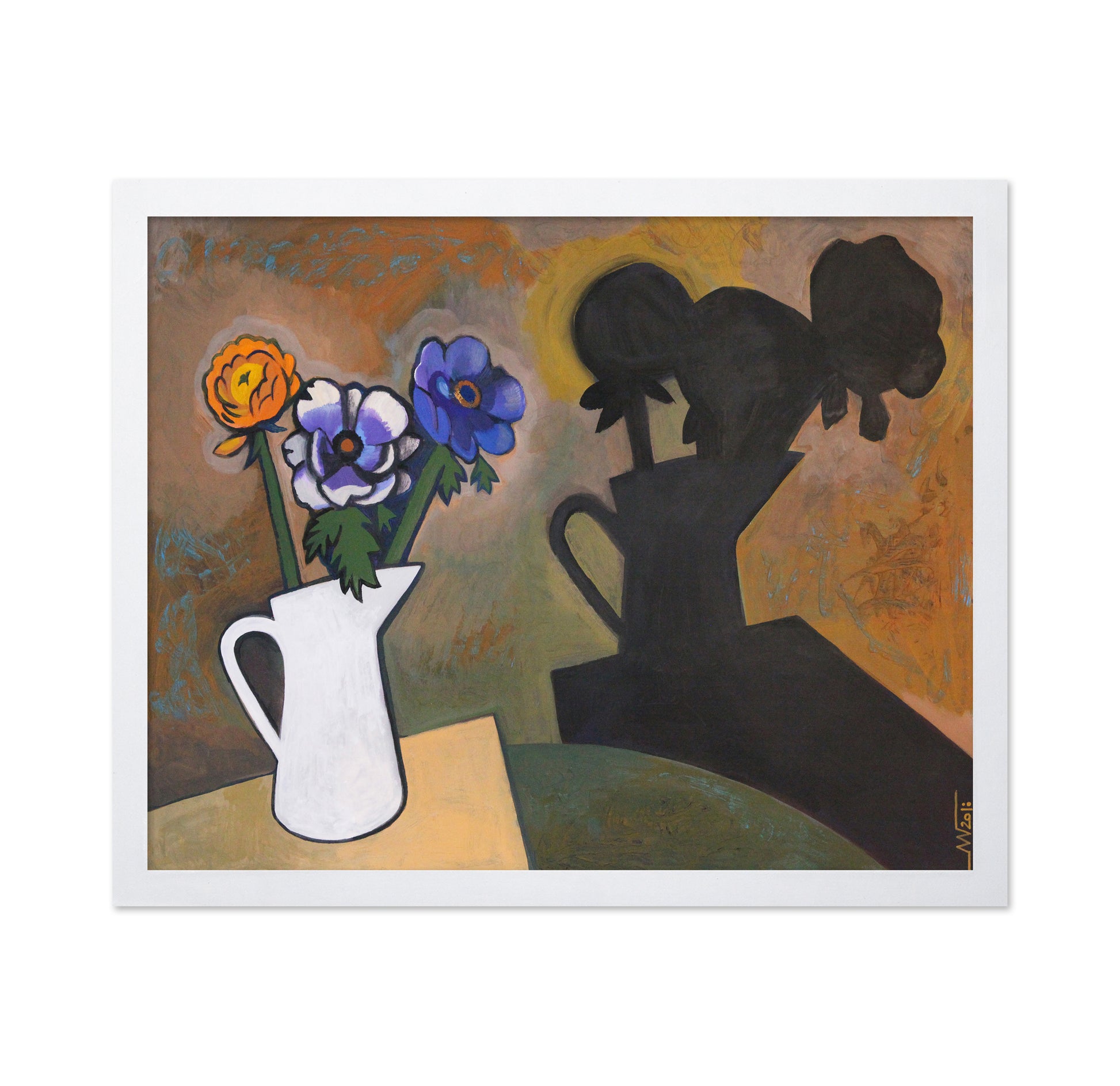 Floral Shadow Still