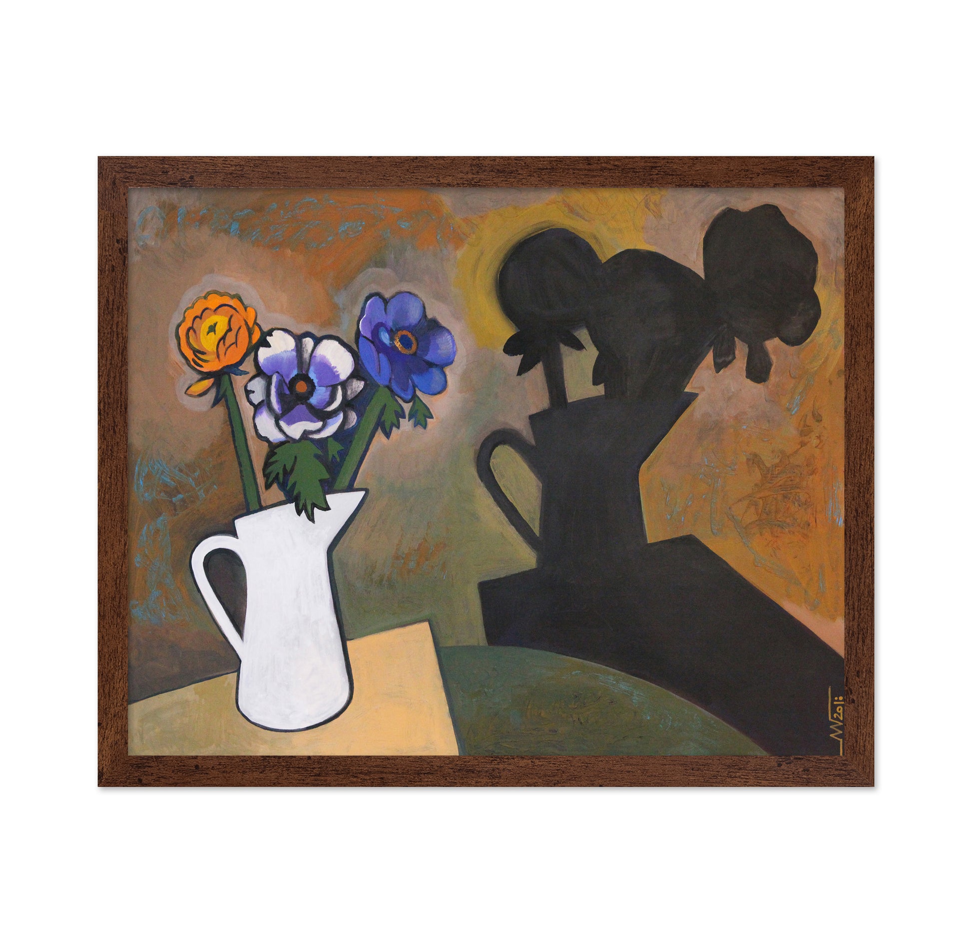 Floral Shadow Still