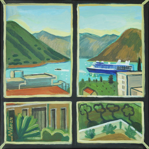 Coastal Window View No2