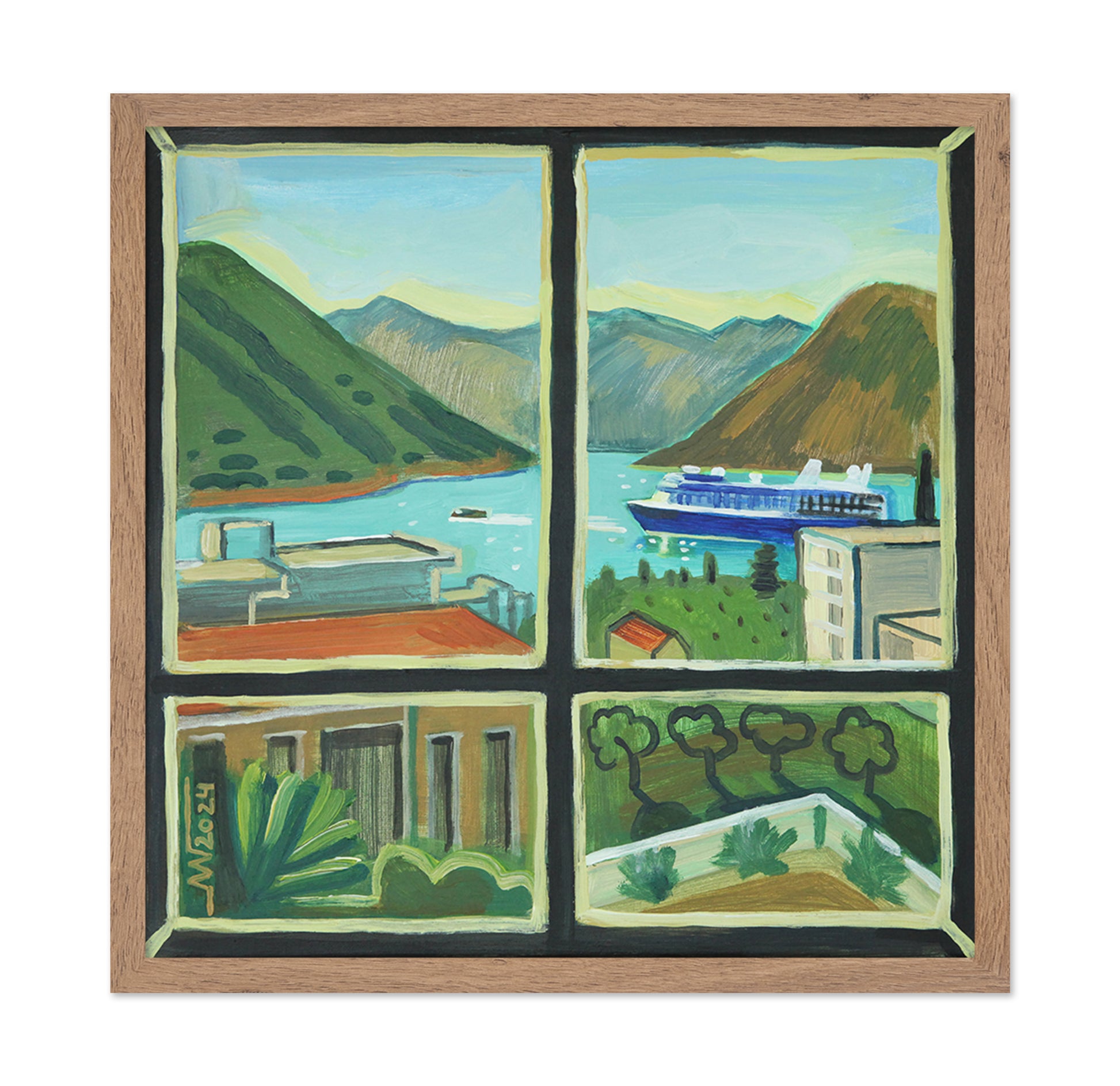 Coastal Window View No2