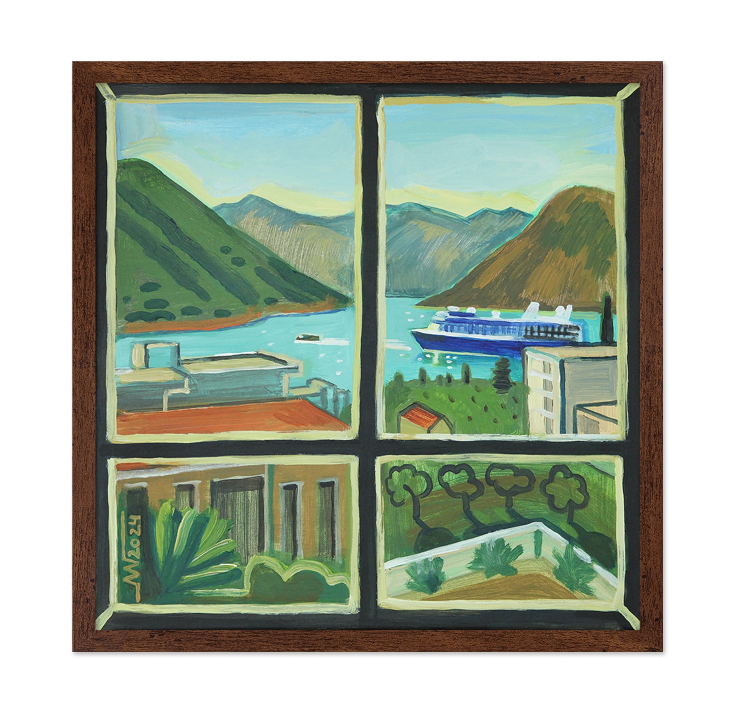 Coastal Window View No2
