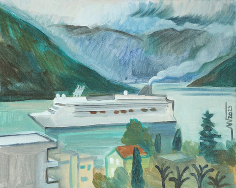 Cruise Through Mountains