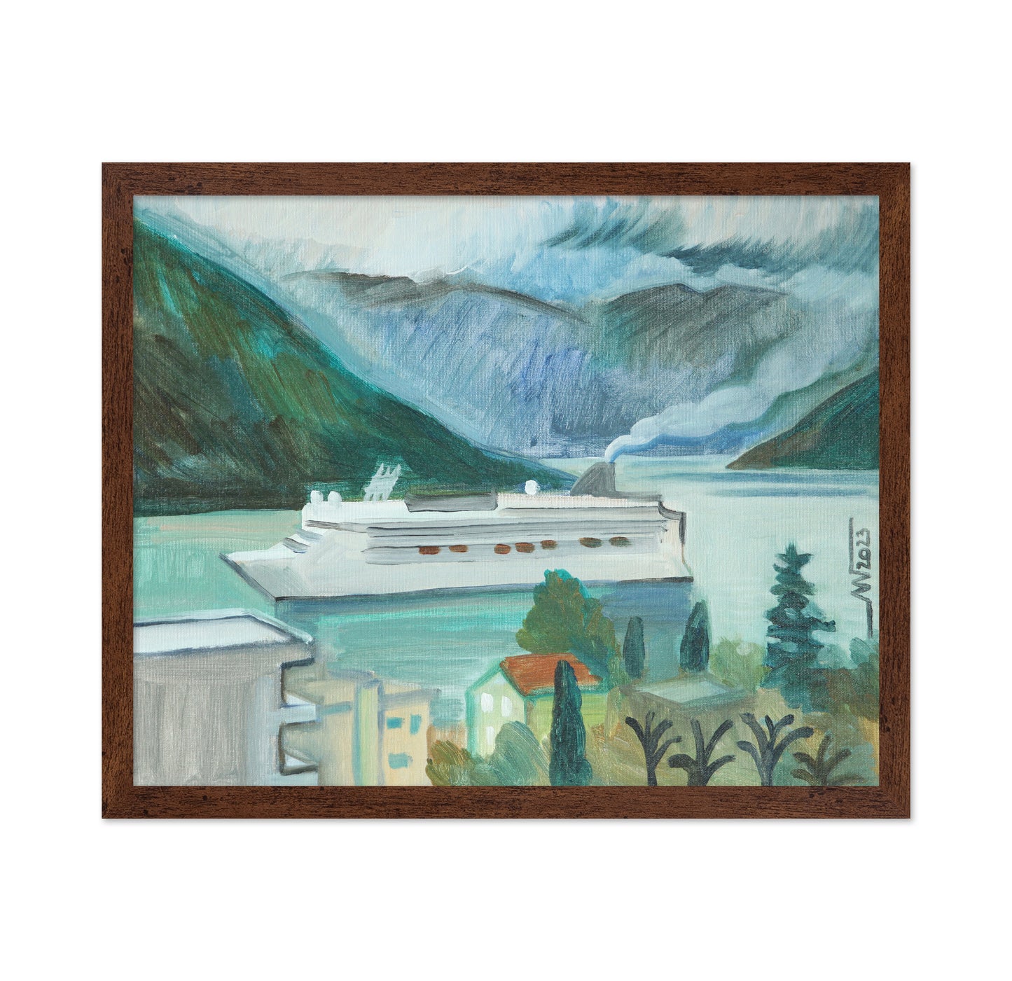 Cruise Through Mountains