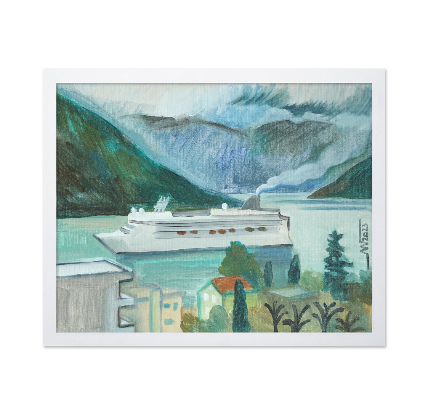 Cruise Through Mountains