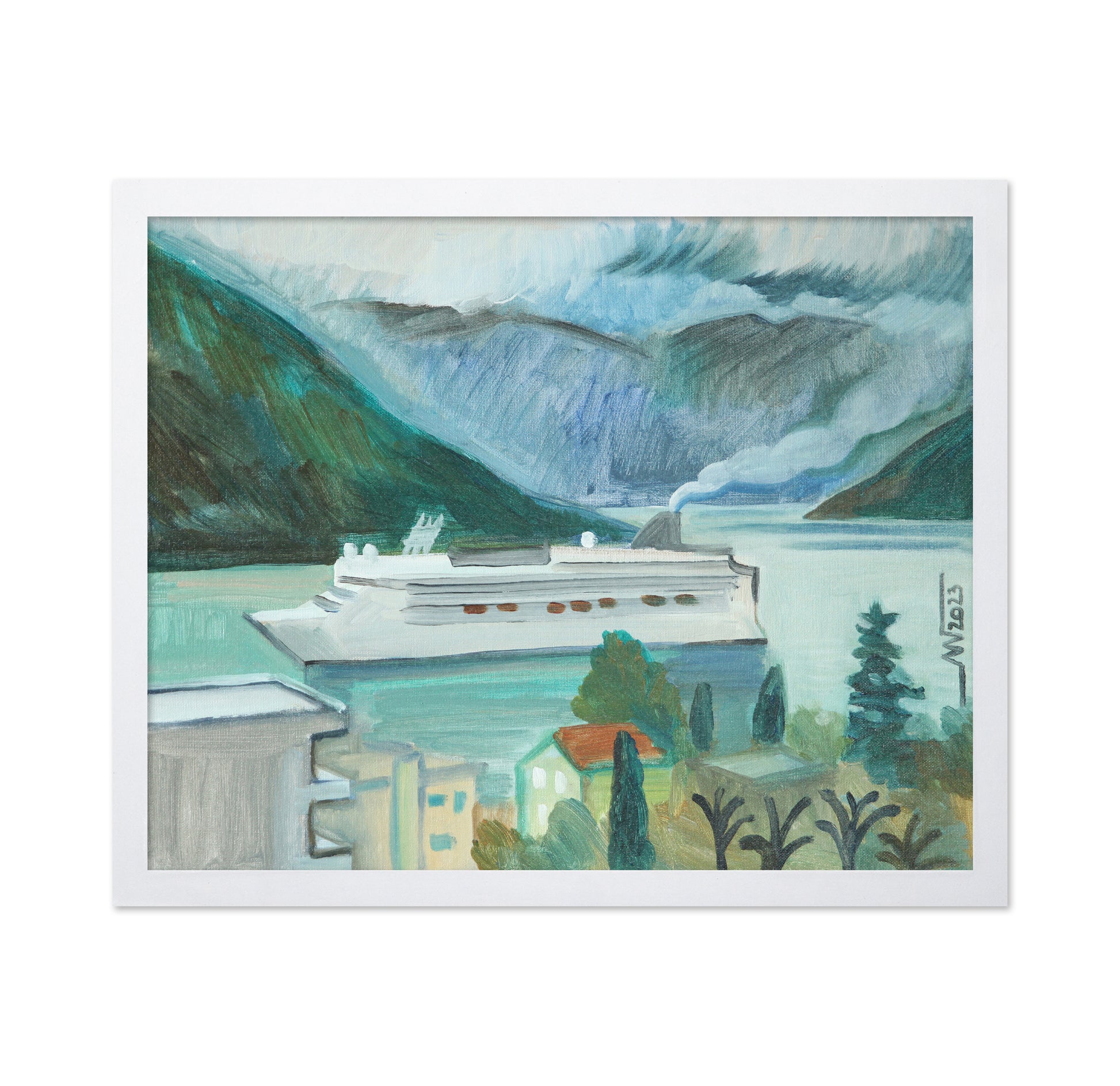 Cruise Through Mountains