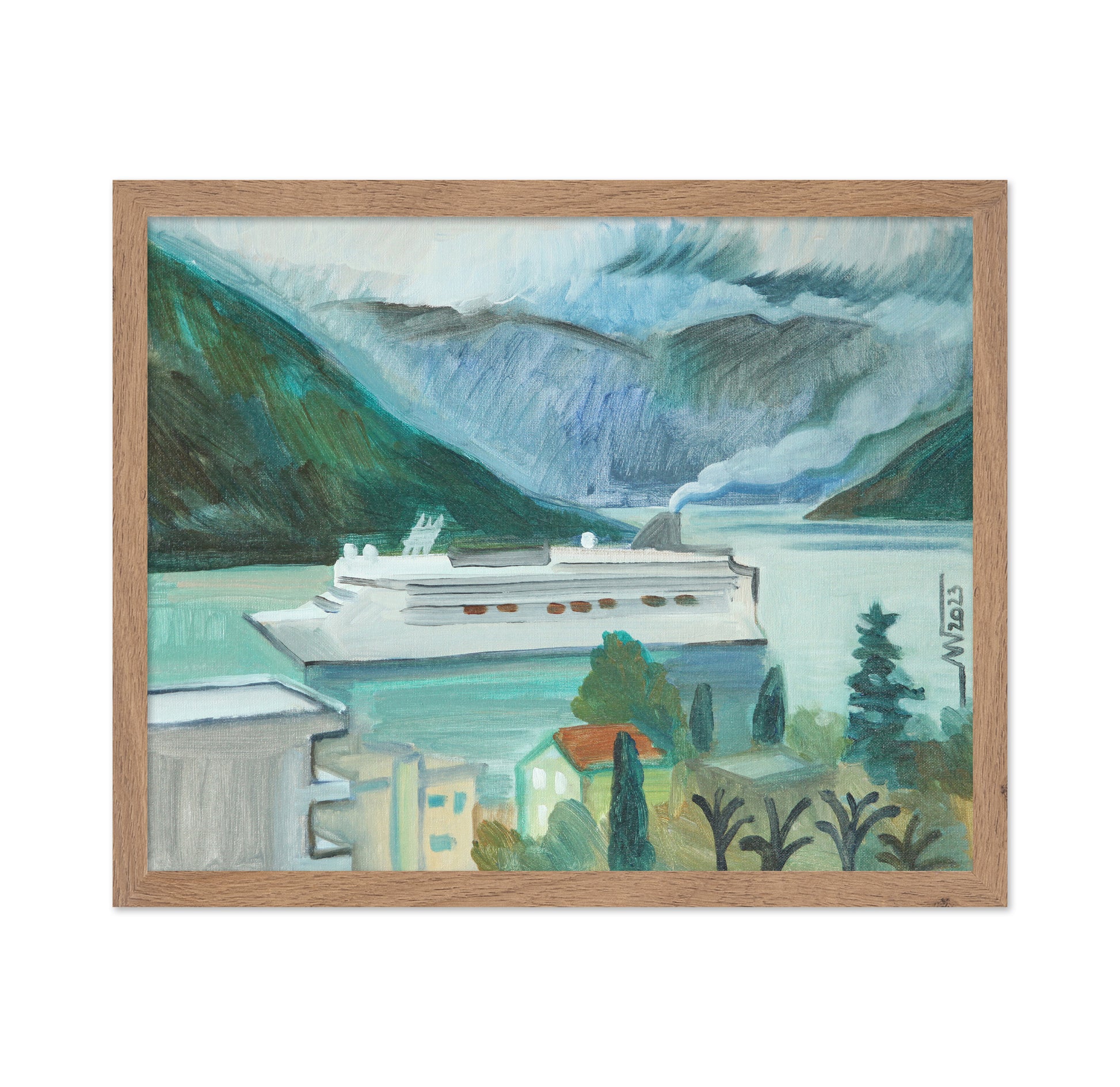 Cruise Through Mountains