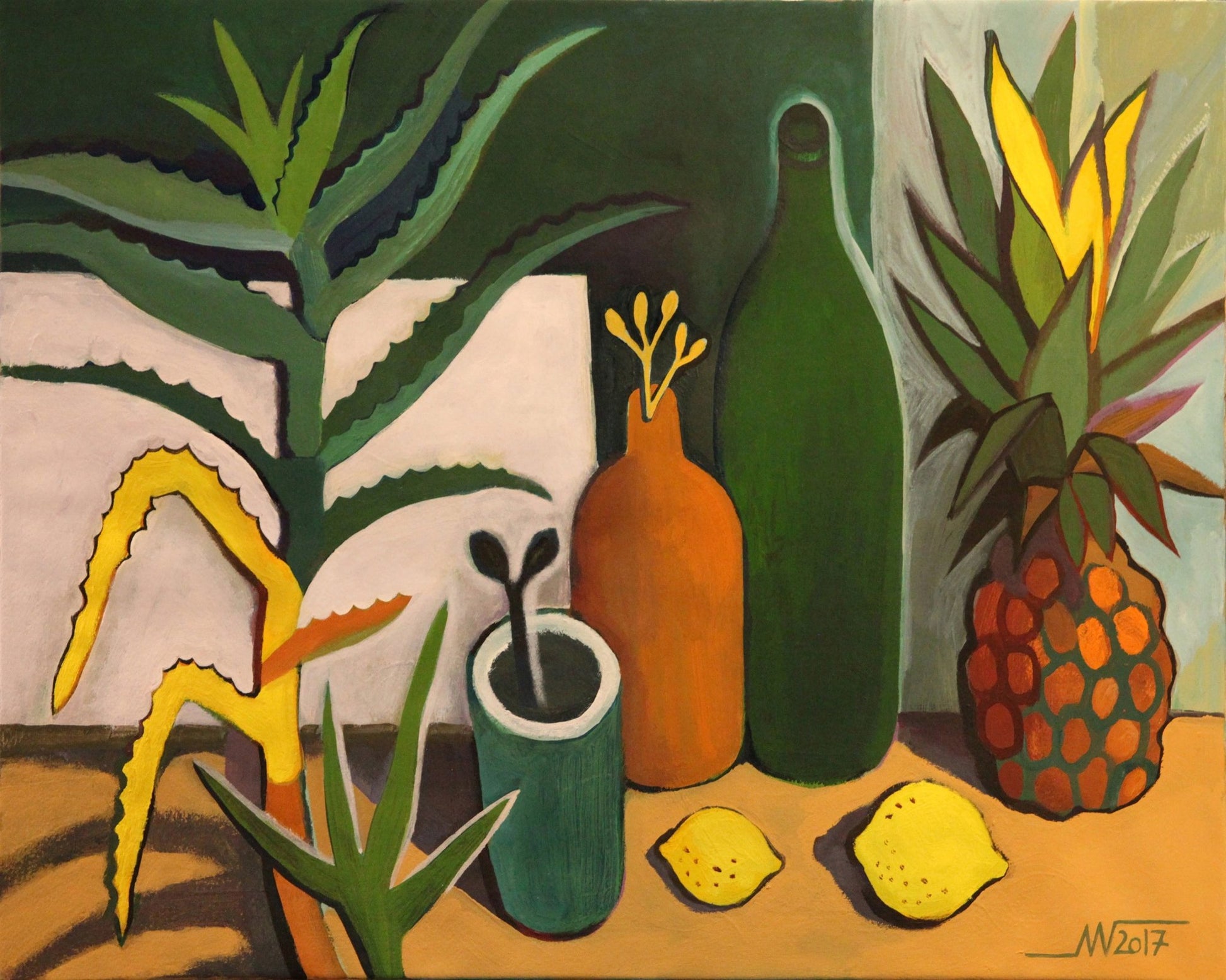 Tropical Fruit Arrangement