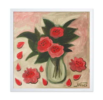 Camellia Blossom Vase