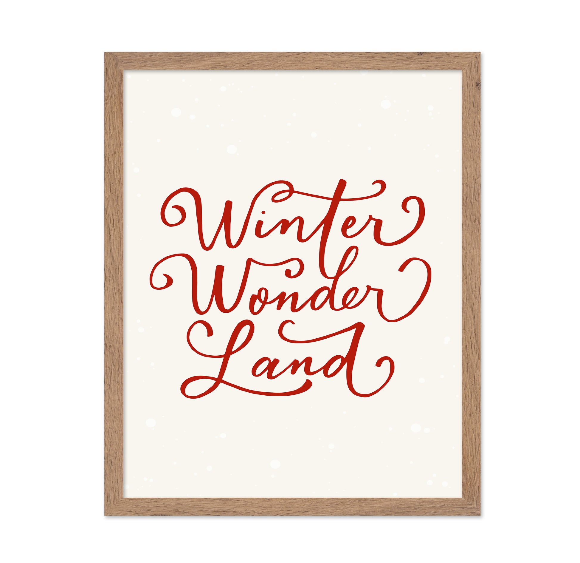 Winter Wonderland Script