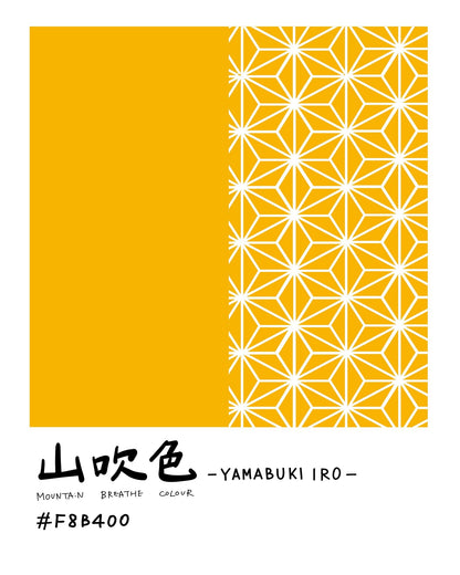 Japanese Yellow Pattern