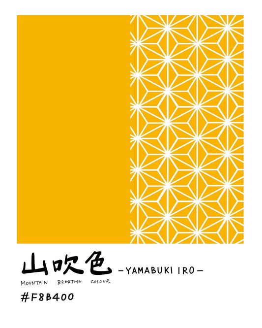 Japanese Yellow Pattern