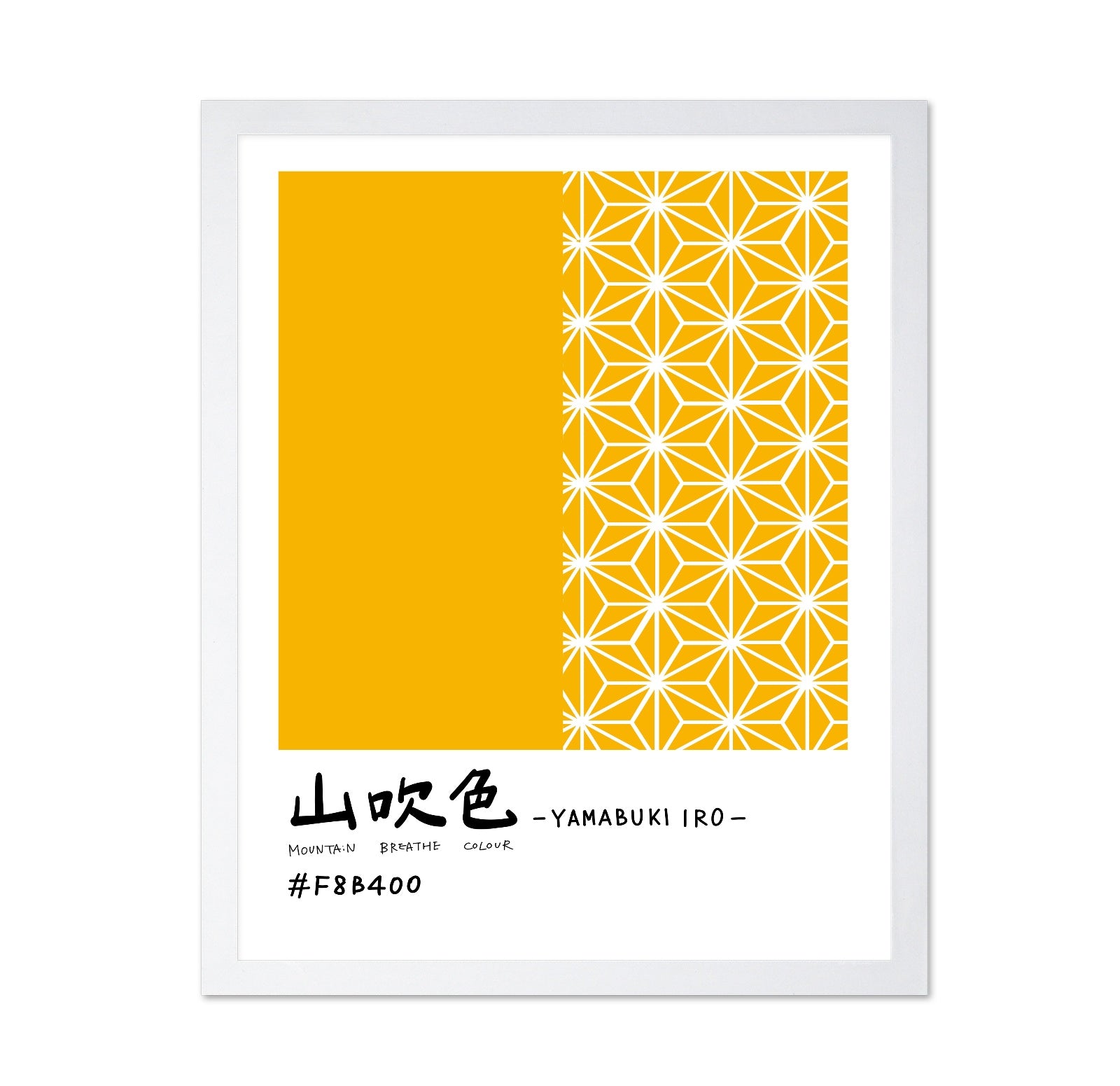 Japanese Yellow Pattern