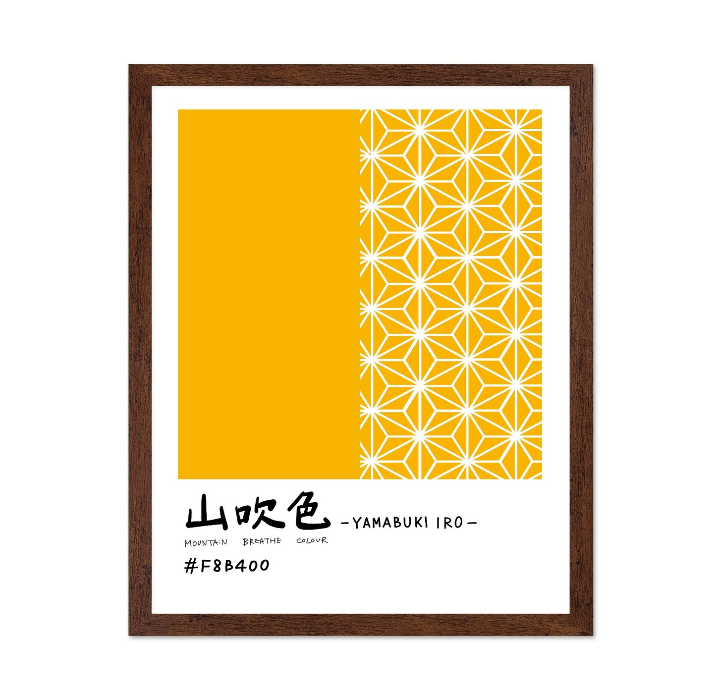 Japanese Yellow Pattern