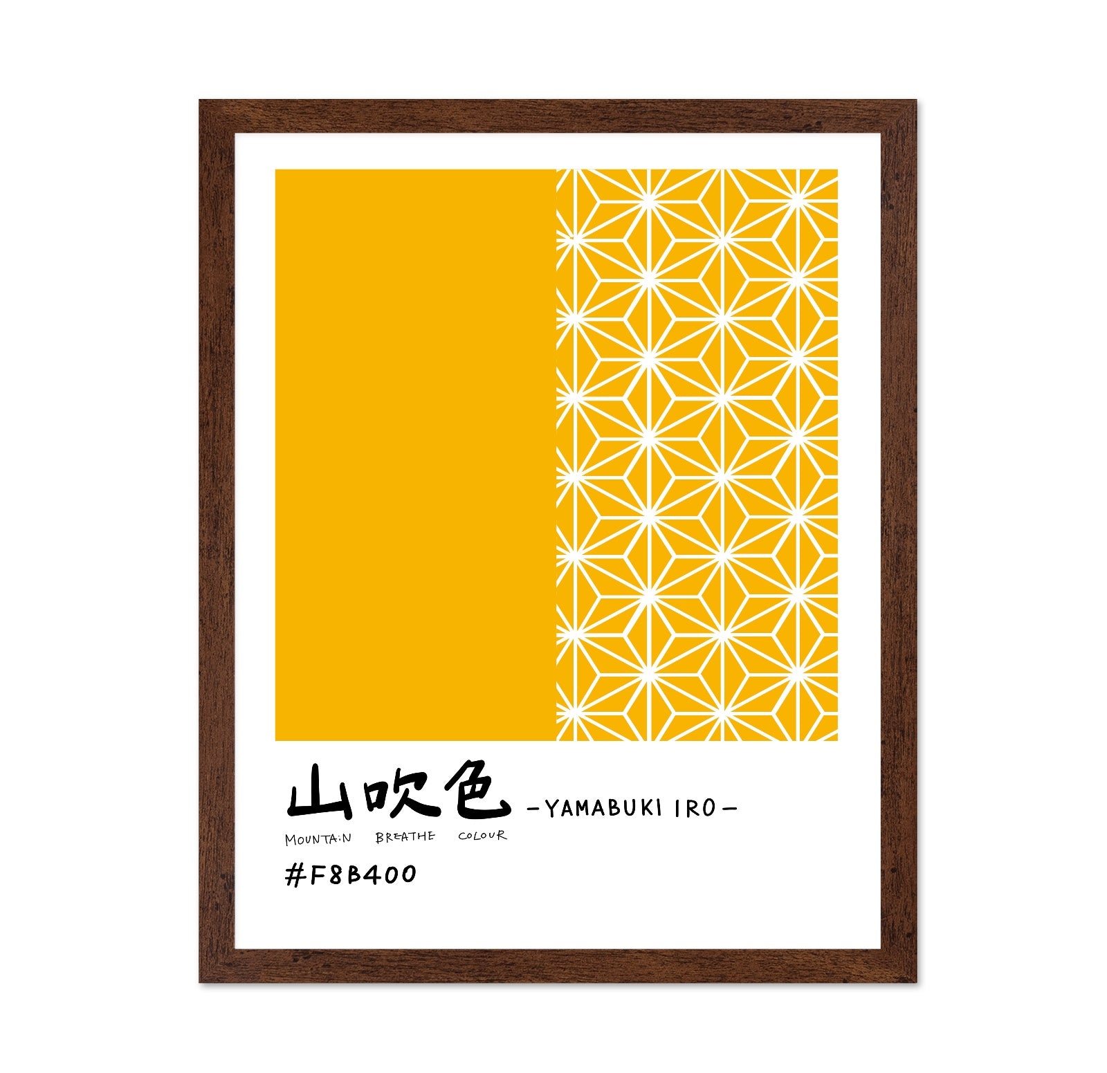 Japanese Yellow Pattern