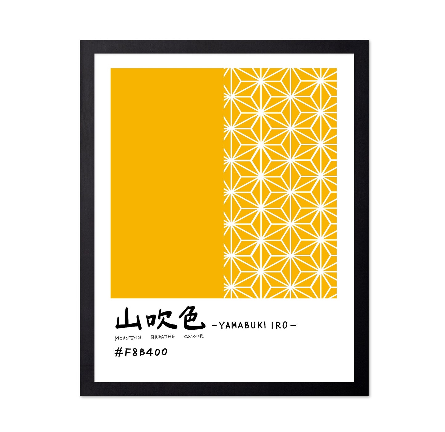 Japanese Yellow Pattern