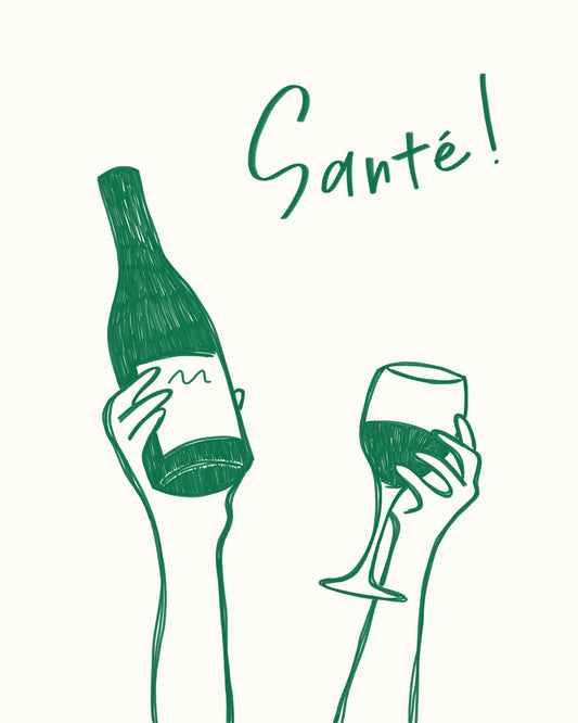 Cheers Wine Toast
