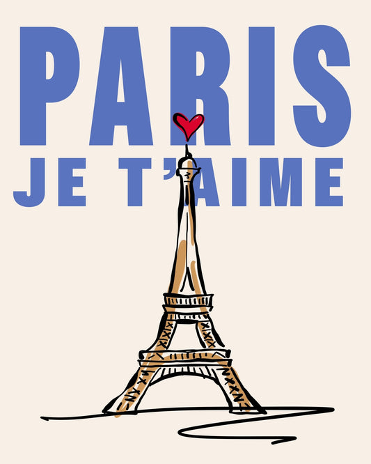 Paris Love Tower No1