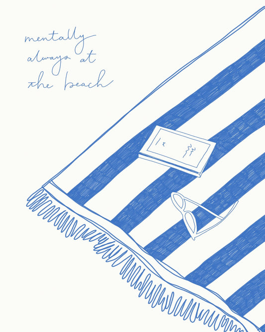 Beach Towel Relax