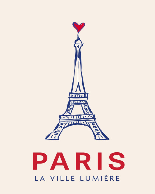 Paris Eiffel Love