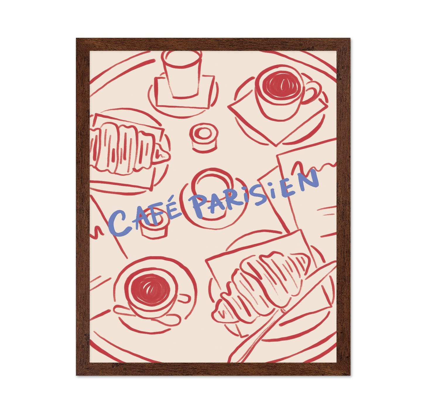 Paris Cafe Scene No1