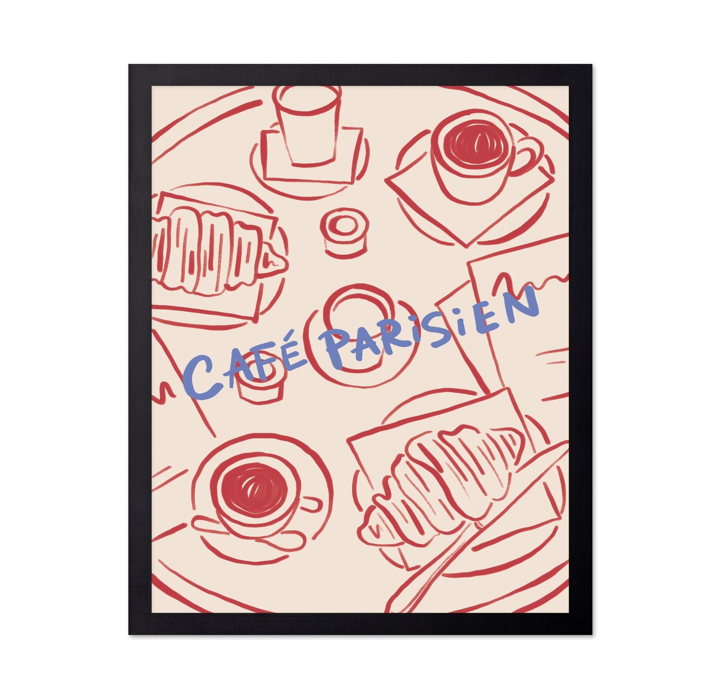 Paris Cafe Scene No1